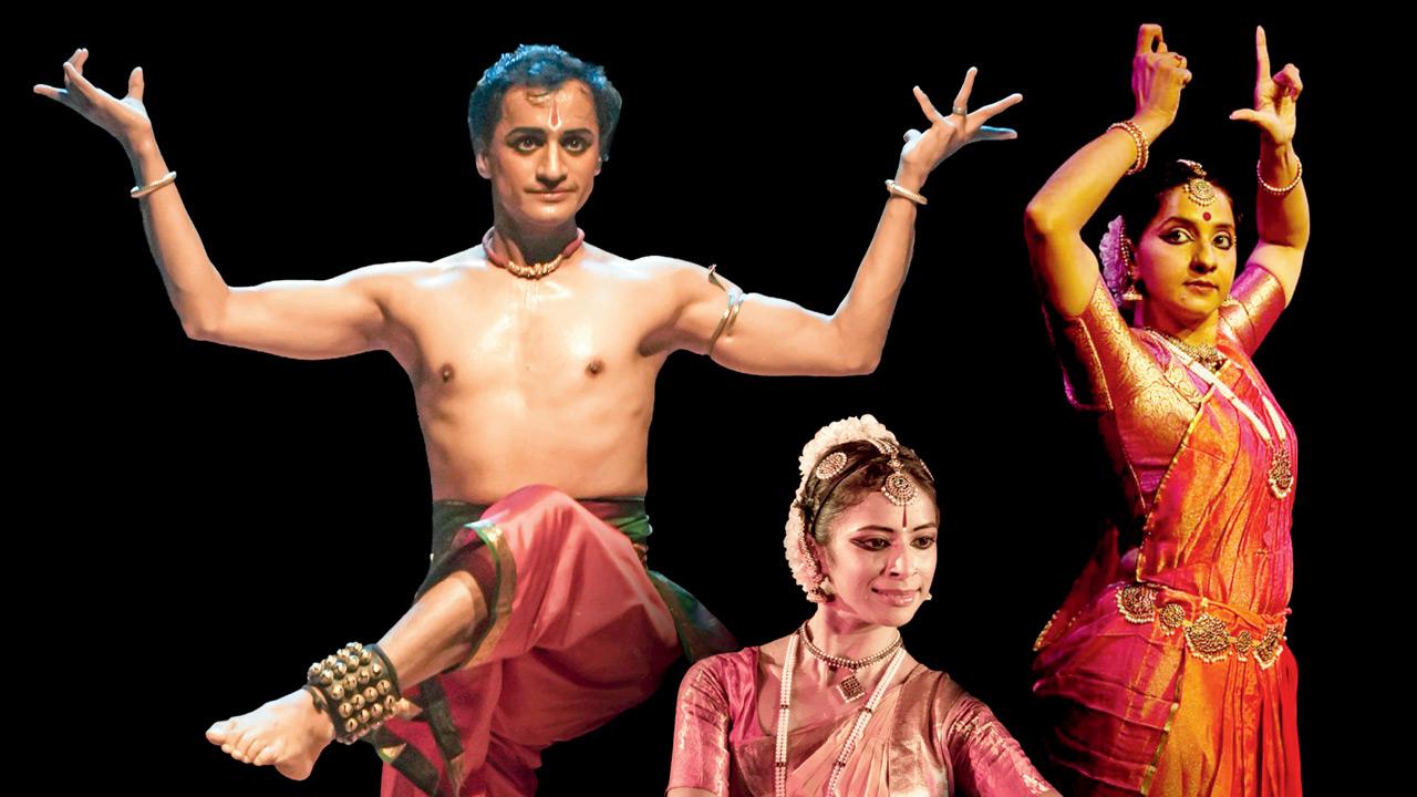 (From left) Gautam Marathe, Eesha Pinglay, and Poorva Saraswat. Pics Courtesy/NCPA