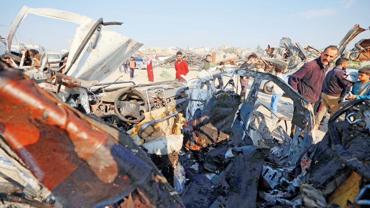 West Asia war: Israeli airstrikes in Gaza kill 12, including pregnant woman and 