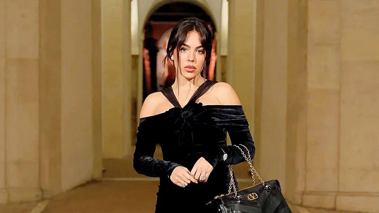 Cristiano Ronaldo’s fiancé Georgina Rodriguez at Valentino FW26