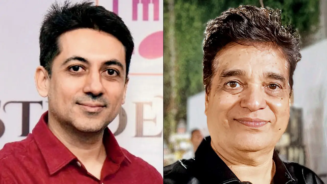 Hitesh Rupani; (right) Anil Talreja, residents of Sindhi Society Locality. Pics/By Special Arrangement