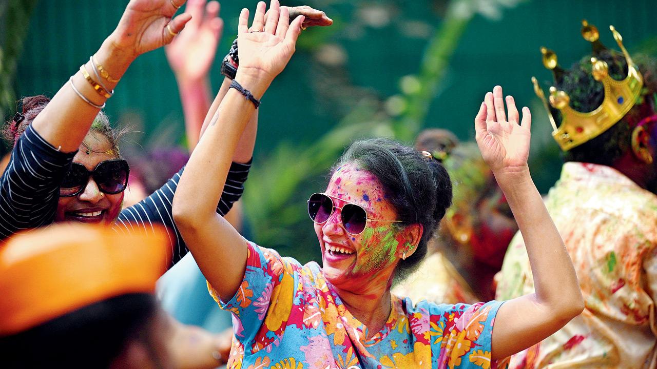 At Shivaji Park, Dadar West. PIC/RANE ASHISH