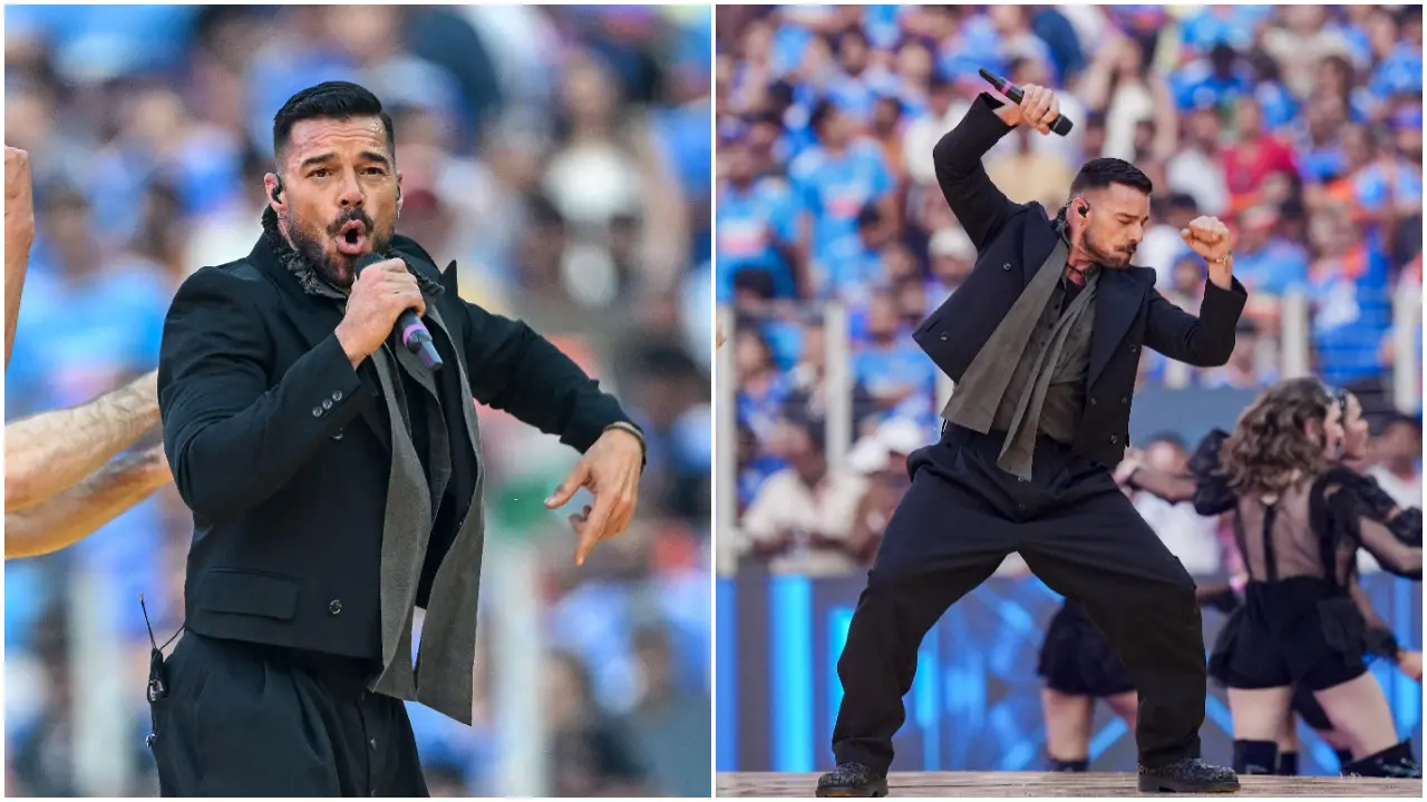 PICS | ICC T20 World Cup 2026 final: Ricky Martin makes cricket fans dance