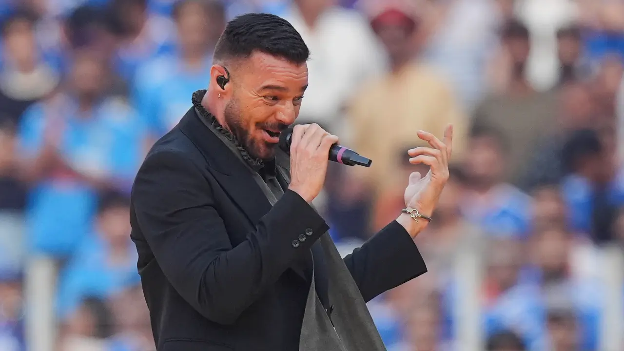 It only got better because Puerto Rican singer Ricky Martin ended the ceremony with many of his hits including 'Un Dos Tres' getting the audience all charged up for the final