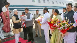 Jishnu Dev Varma arrives in Mumbai ahead of oath as Maharashtra Governor
