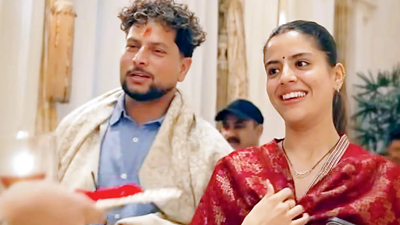 IPL 2026: Team DC welcome newly-weds Kuldeep Yadav and his wife Vanshika