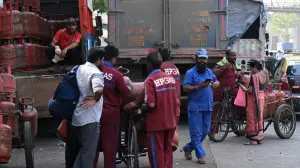 IN PICS: People in Mumbai rush to gas agencies amid LPG shortage concerns