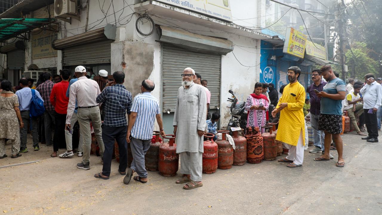 Reports from multiple cities indicate rising anxiety among consumers amid fears that the ongoing conflict in West Asia and disruptions around the Strait of Hormuz could affect fuel shipments.