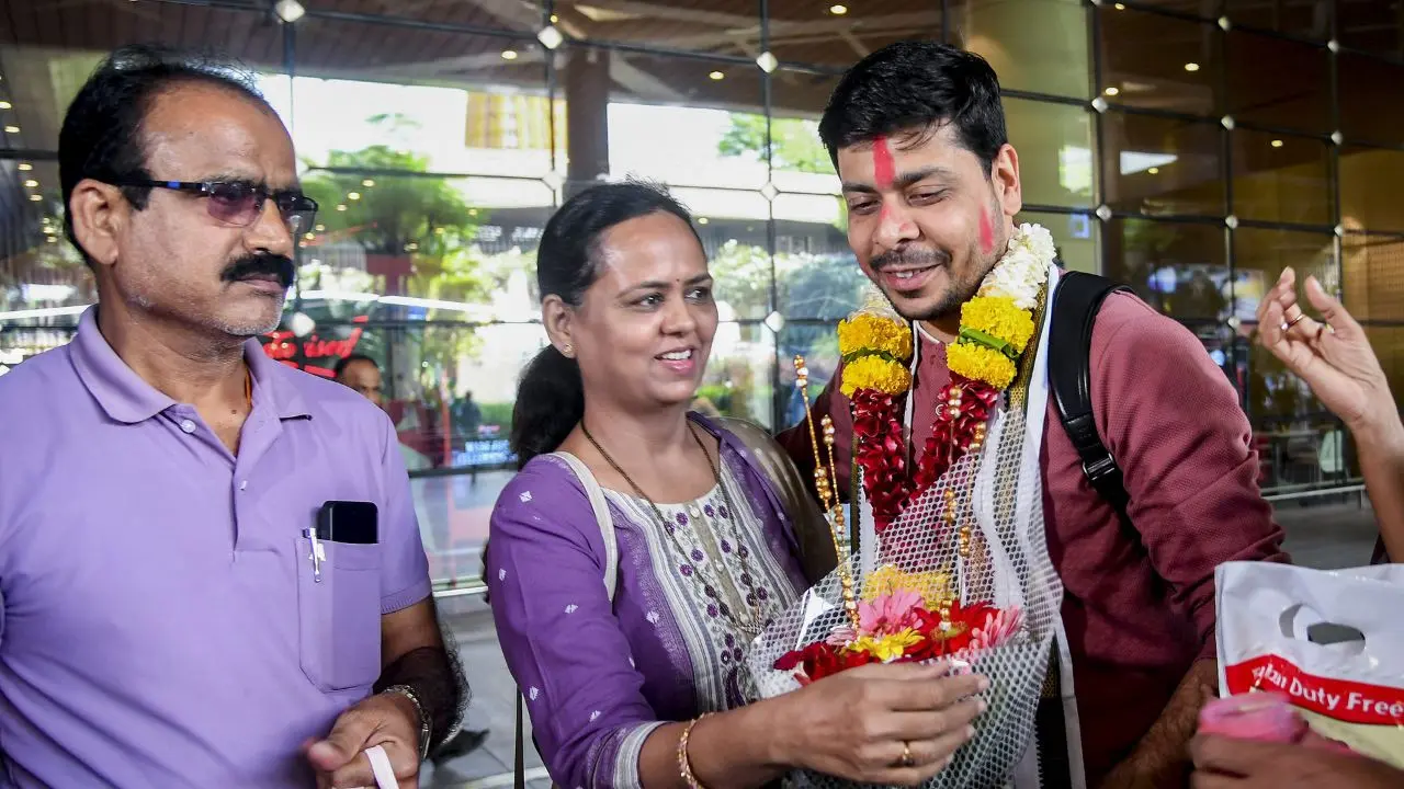 IN PHOTOS: Home at last! Indians stranded in Middle East return to Mumbai