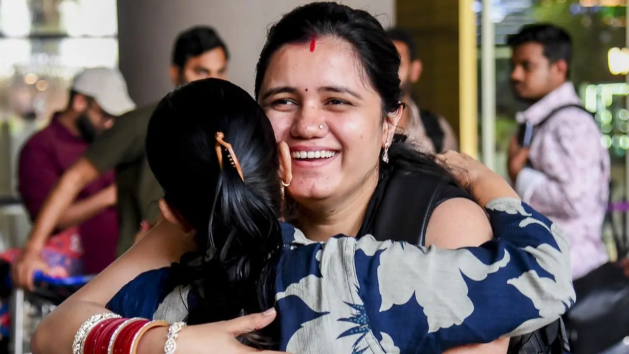 A total of 164 more passengers are expected to touch down at Mumbai airport later in the day