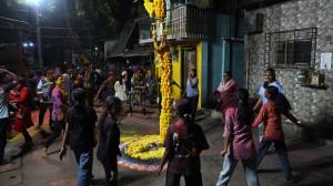 In Photos: Mahim Koliwada celebrates Holi with traditional music and dance