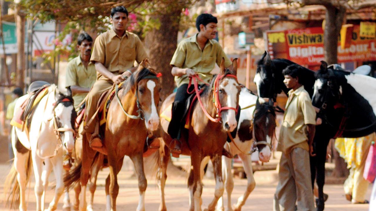 Joy rides sustain tourism in Matheran. File pic