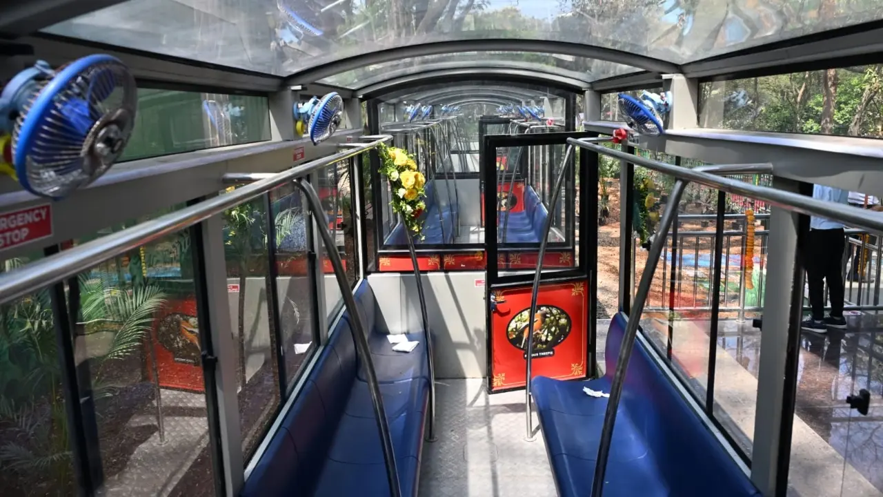 The newly introduced train is battery-operated, making it more environmentally friendly. Tourists will also get to enjoy panoramic views of the park through vistadome coaches, enhancing the overall ride experience. The three coaches can accommodate around 70 to 80 passengers, and officials believe the service will also boost the park’s revenue.