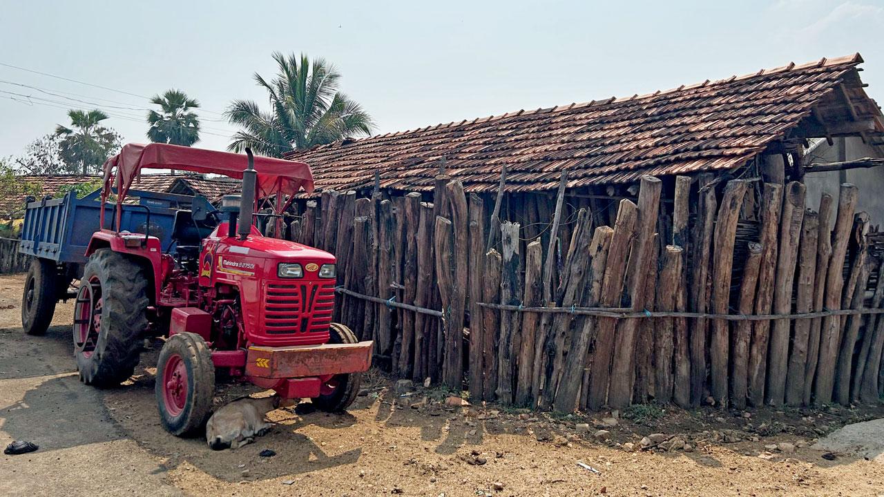 For most of Gadchiroli district, the houses are made of wood