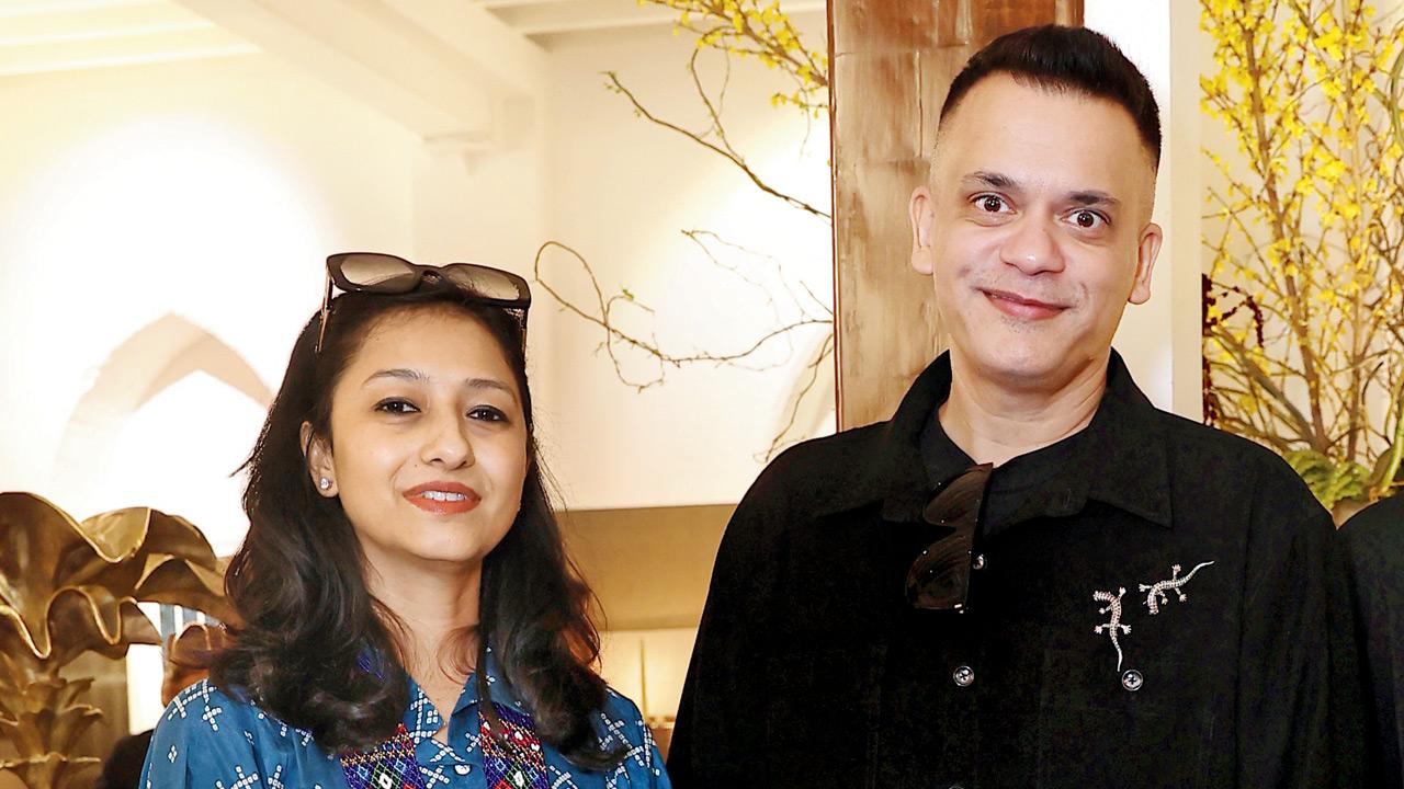 Surabhi and husband Nachiket Barve