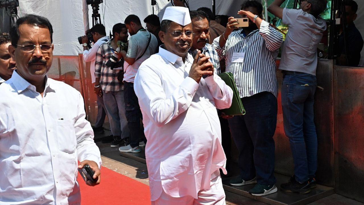 Maharashtra Food and Drug Administration (FDA) Minister Narahari Zirwal. The minister was recently embroiled in a controversy after an FDA clerk, Rajendra Dherange, was allegedly caught accepting a Rs 35,000 bribe at Mantralaya, the state secretariat in south Mumbai