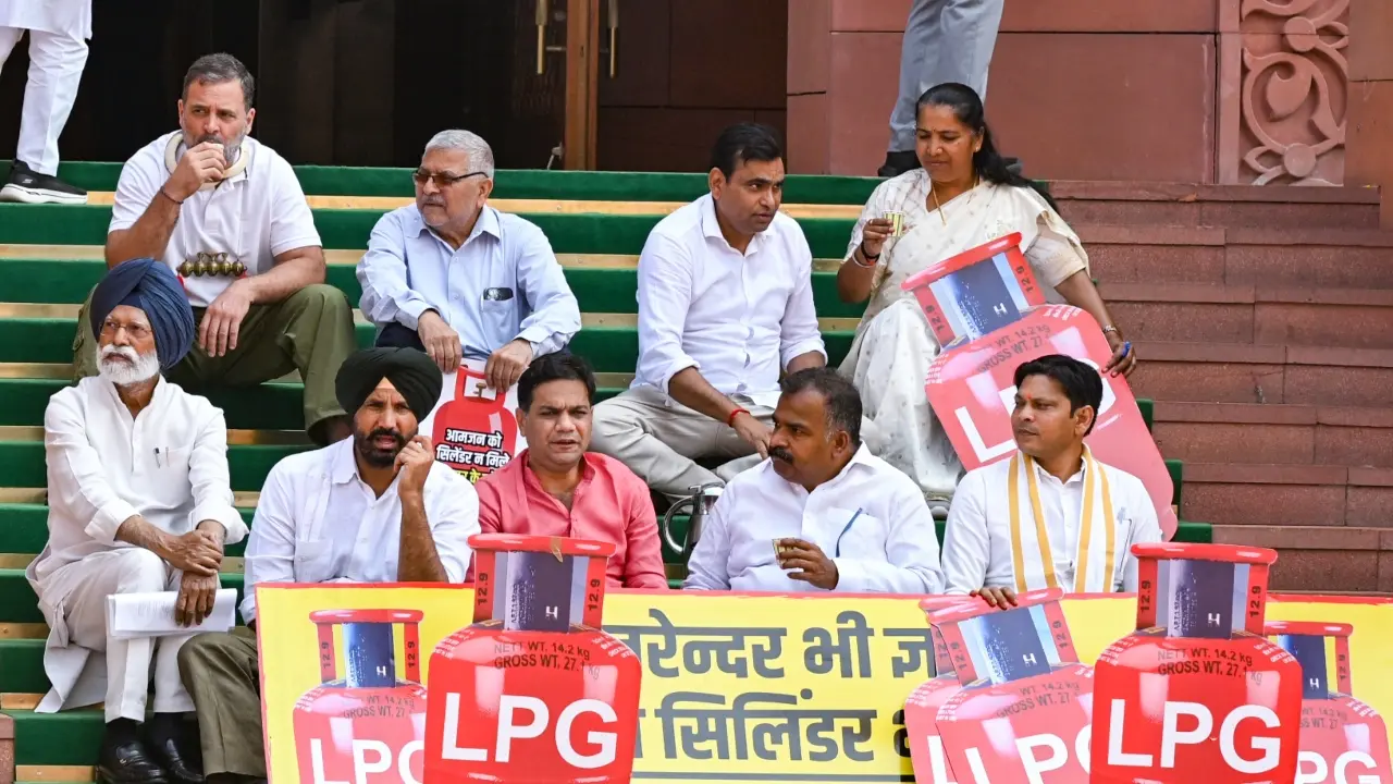 In a Facebook post in Hindi after the protest, Gandhi said,