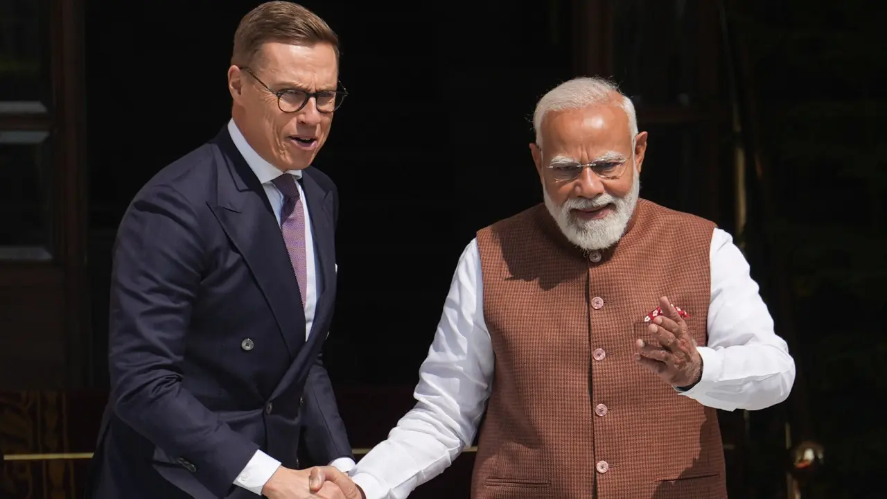 In Photos: PM Modi holds bilateral meeting with Finland President Stubb