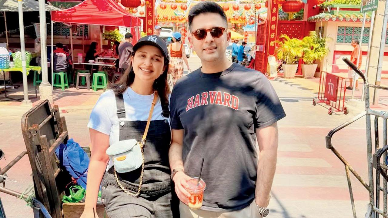 Parineeti Chopra and Raghav Chadha