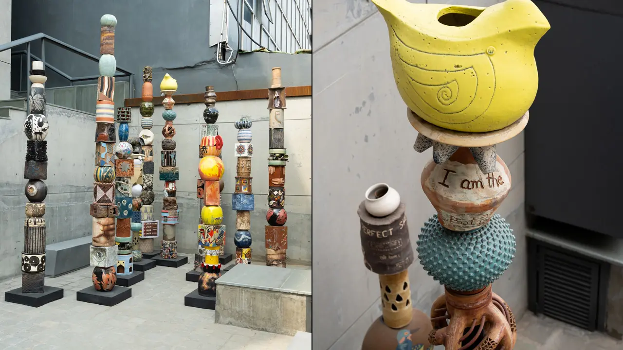 A view of the installations at a previous edition. pics courtesy/ICT