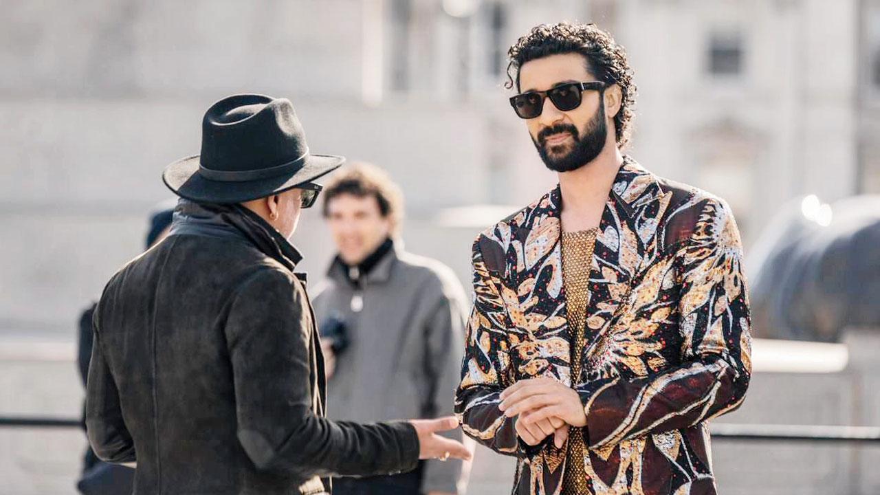 Raghav Juyal on the sets of ‘Bhai Tera Star Hai’	