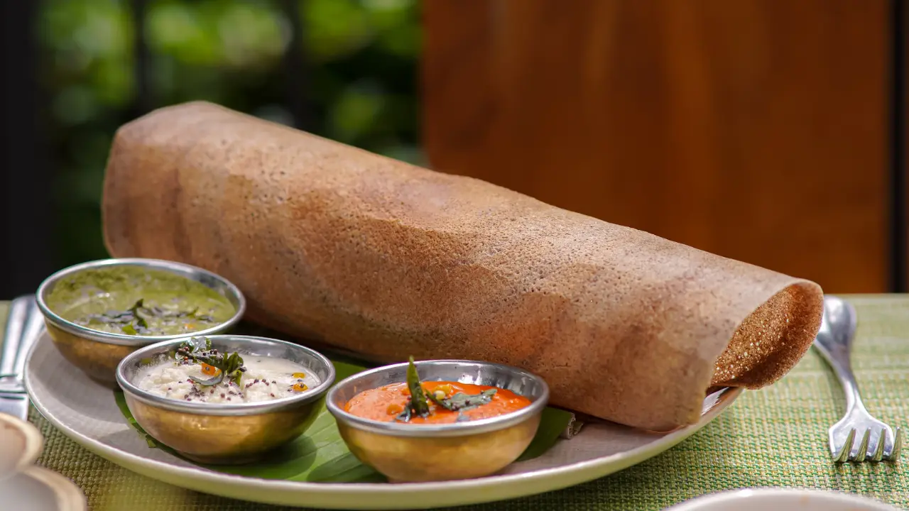 Ragi DosaWhile many people do know about it, Anshul Dhyani, who is the executive chef at ITC Grand Central in Mumbai's Parel says the ragi dosa is still lesser-known. Made from finger millet flour, rustic in flavour and wonderfully wholesome.