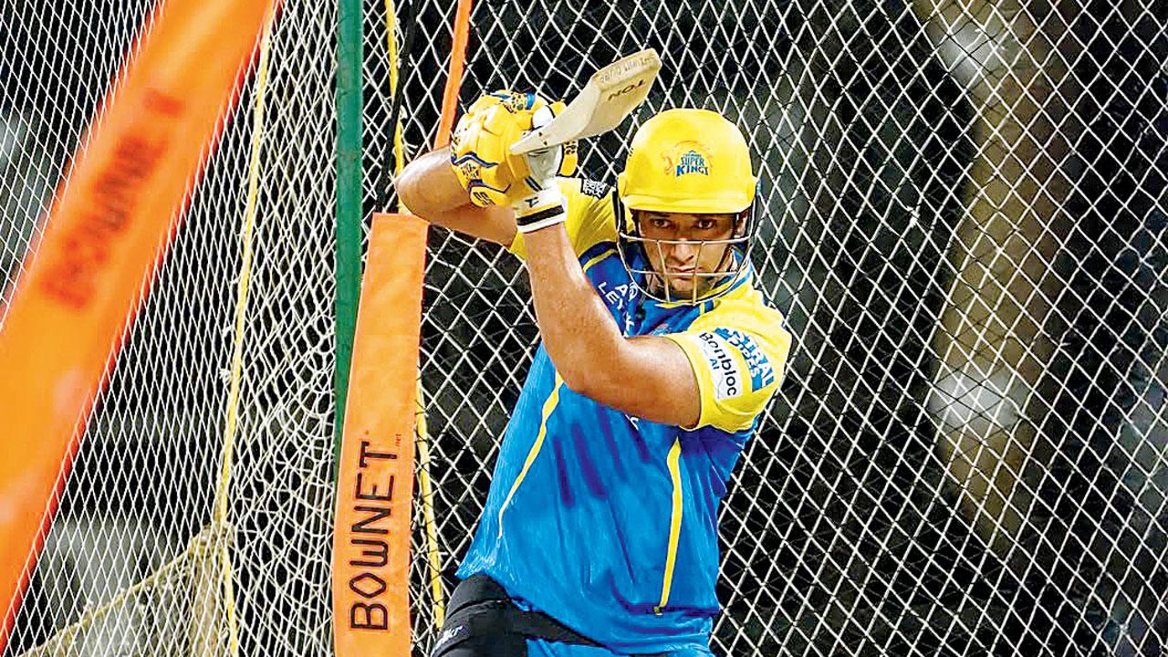 Shivam Dube. Pic/CKS`s Instagram