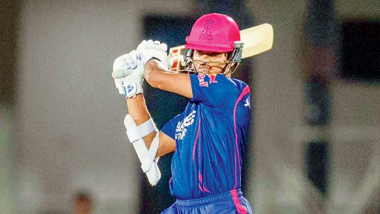 Yashasvi Jaiswal. Pic/RR’s Instagram