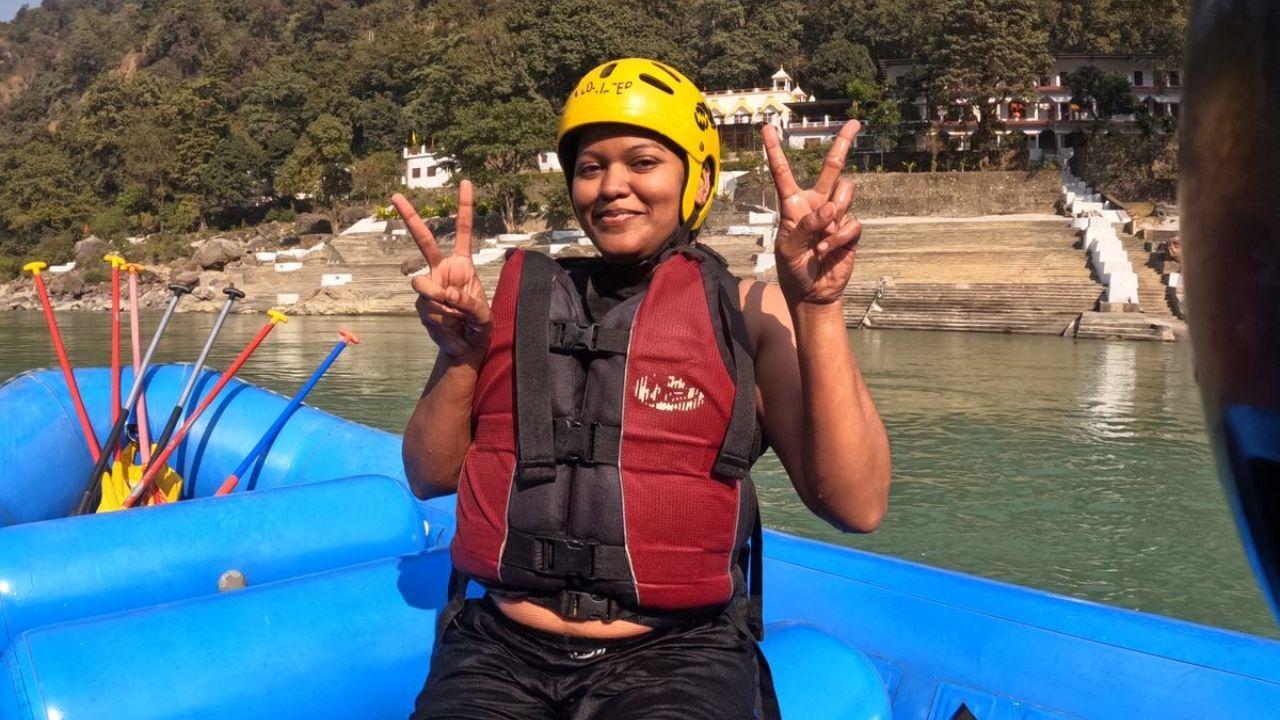  India's first para-bodybuilder warrior Reshma Ansari takes 111-metre plunge 