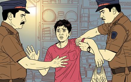 The cops traced the 15-year-old to Bhadohi Kotwali area  and returned him to his aunt. Illustrations/Uday Mohite