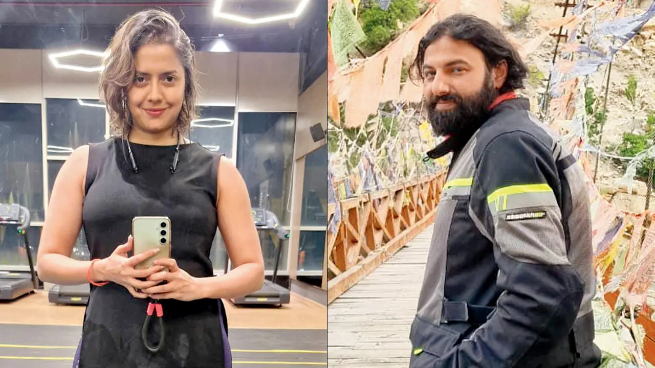 Shruti Vaidya and Anurag  Chauhan