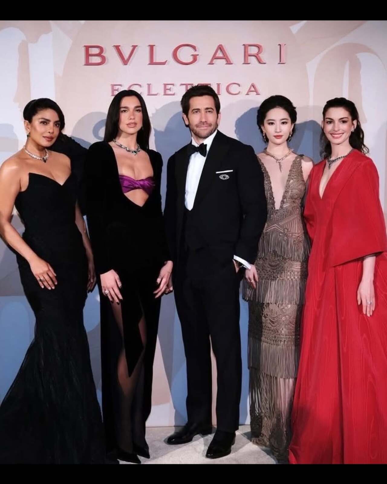 Milan has always known how to put on a show. But when Bvlgari and its galaxy of global brand ambassadors—namely Priyanka Chopra, Anne Hathaway, Dua Lipa, Jake Gyllenhaal, Liu Yifei, and Kim Ji-won—arrive in the fashion capital, even Milan pauses