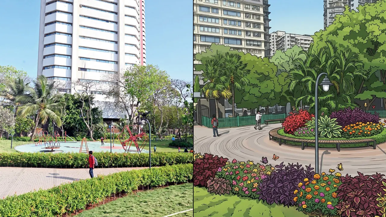 Cooperage Garden at Nariman Point, included in BMC’s plan to enhance greenery and improve soil health