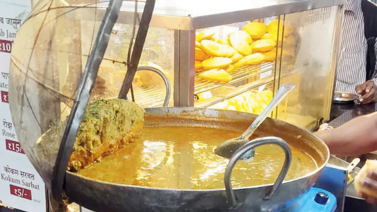 Induction stove at a station