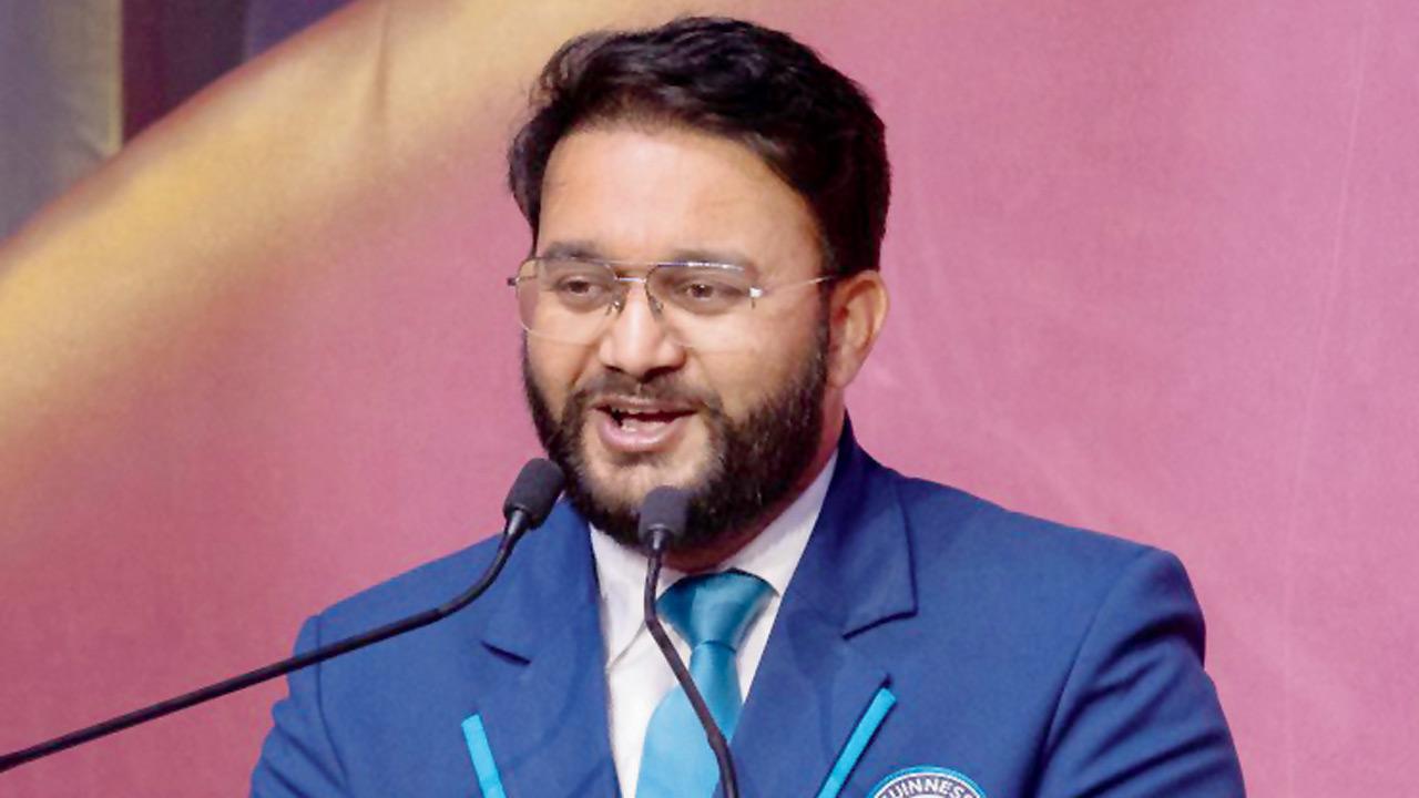 Swapnil Dangarikar, official adjudicator for Guinness World Records