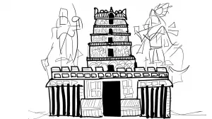 Temple gopurams as royal defiance