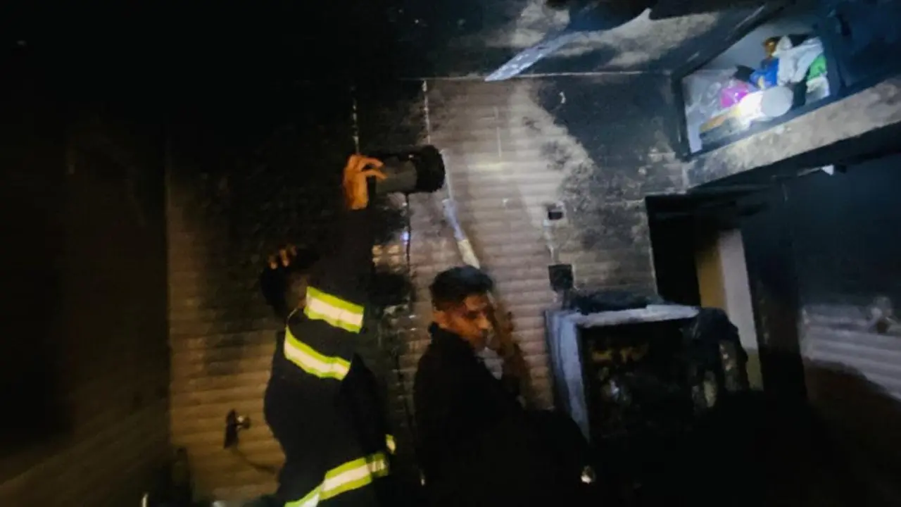 In Photos: Fire breaks out in Thane housing society flat