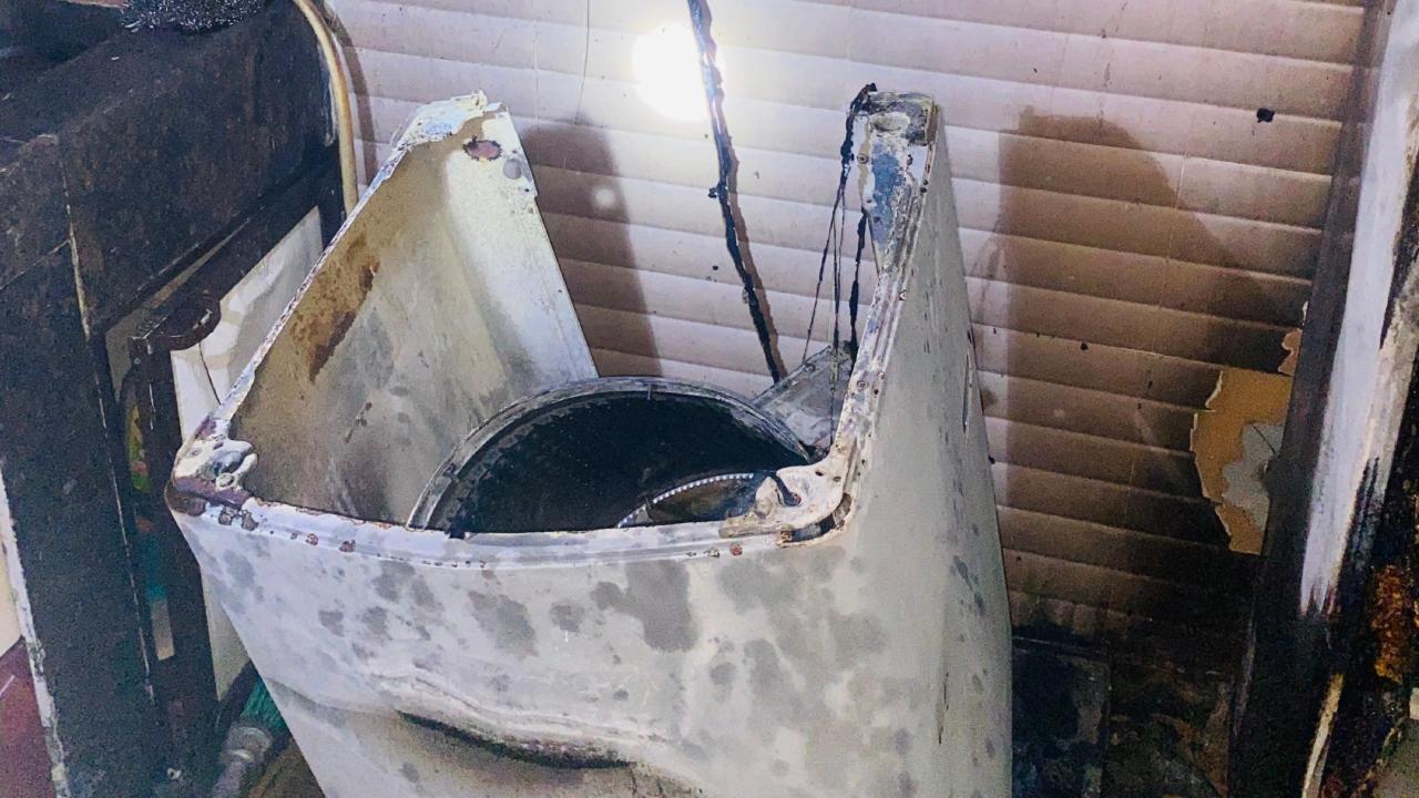 The fire started in Room No. 02 on the ground floor, owned by Ashok Semla, in the ground-plus-four-storey residential building. Authorities said the blaze originated from a washing machine inside the house.