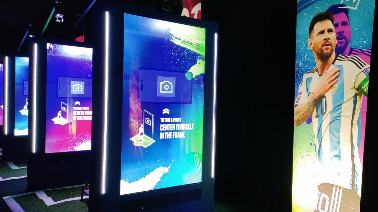 Messi Photo OpportunityMessi Photo Opportunity, an exclusive VR-powered photobooth that gave visitors the chance to capture a virtual selfie with the global icon offering the perfect keepsake from an unforgettable tribute to football greatness