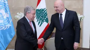 IN PHOTOS: UN chief António Guterres pays solidarity visit to Beirut 