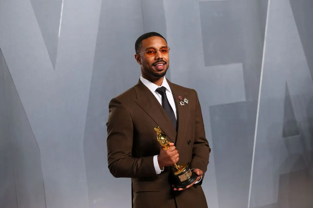 

Michael B. Jordan has claimed the best-actor Oscar at the Oscars 2026. For the after party, he looked dapper in a brown suit set, which he paired with crisp white shirt and dark tie.

