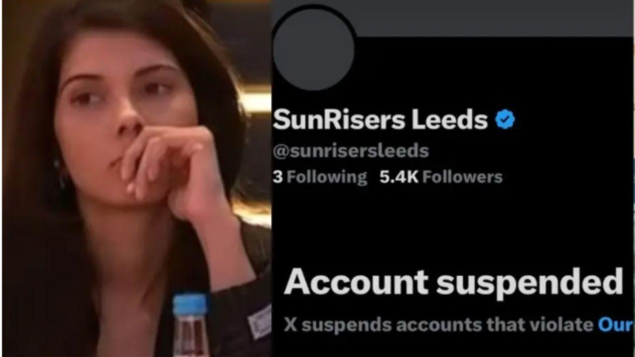 Sunriser Leeds` official X account suspended after buying Pakistani Abrar Ahmed