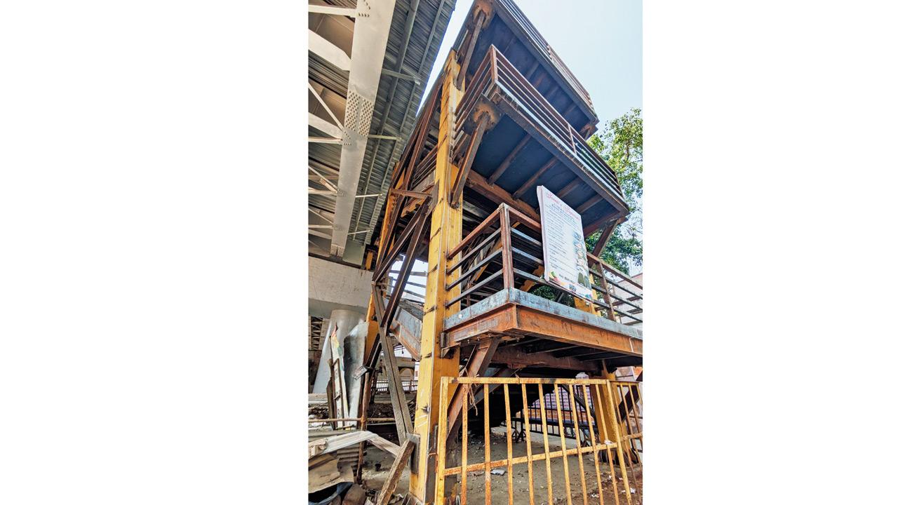 Sindoor bridge staircase