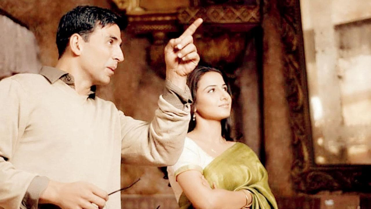 A still from ‘Bhool Bhulaiyaa’. Pic/Youtube