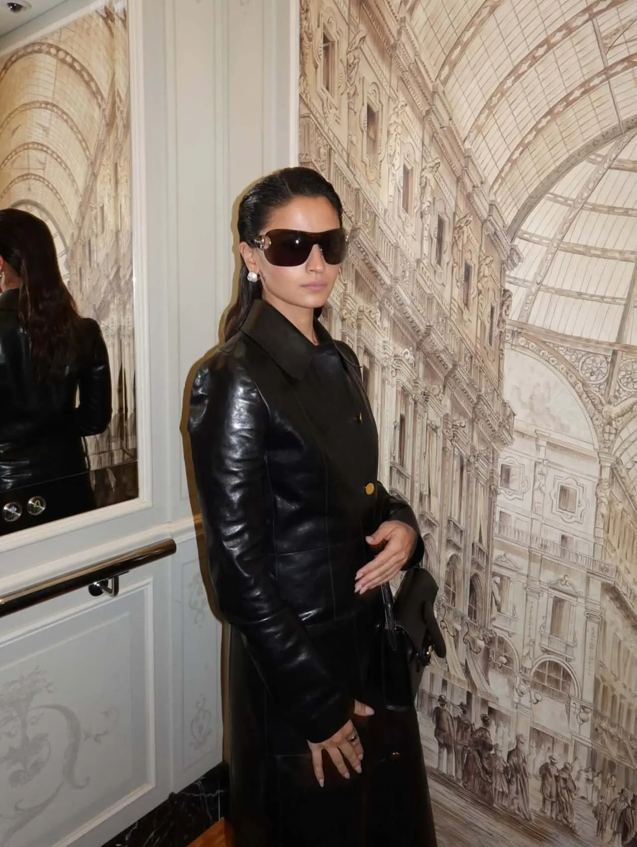 A drastic departure from her usual 