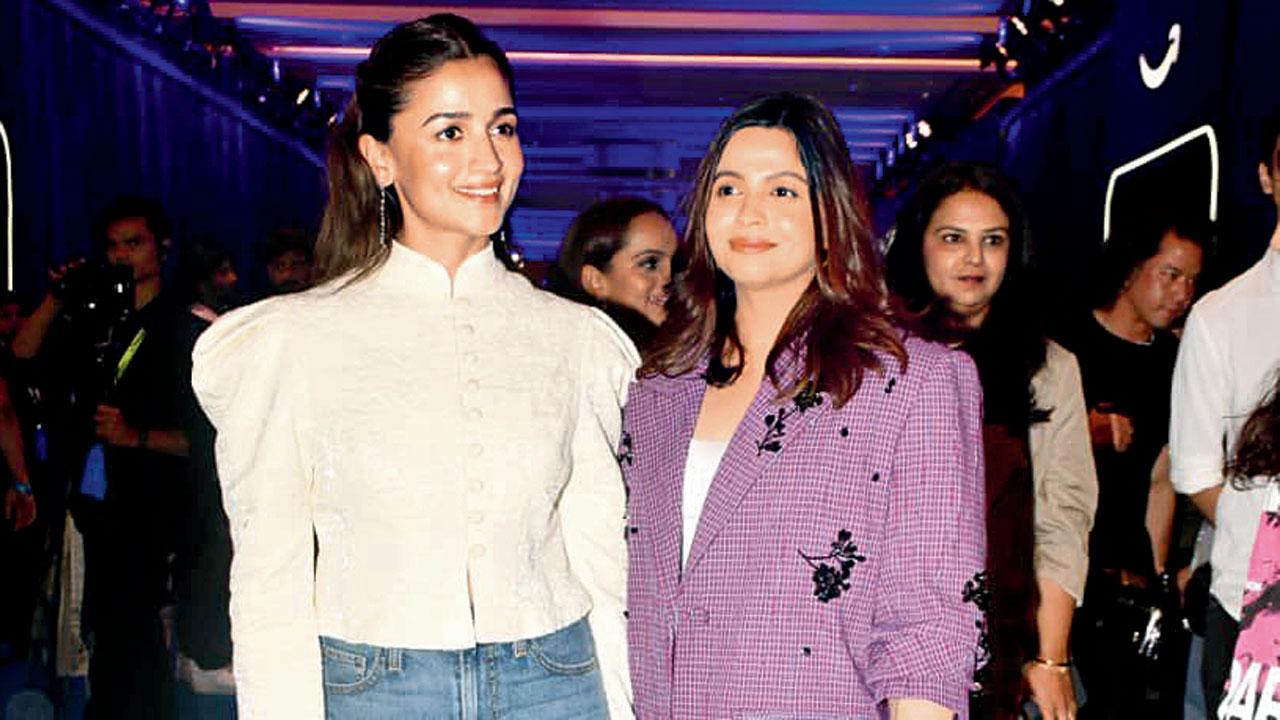 Alia and Shaheen Bhatt