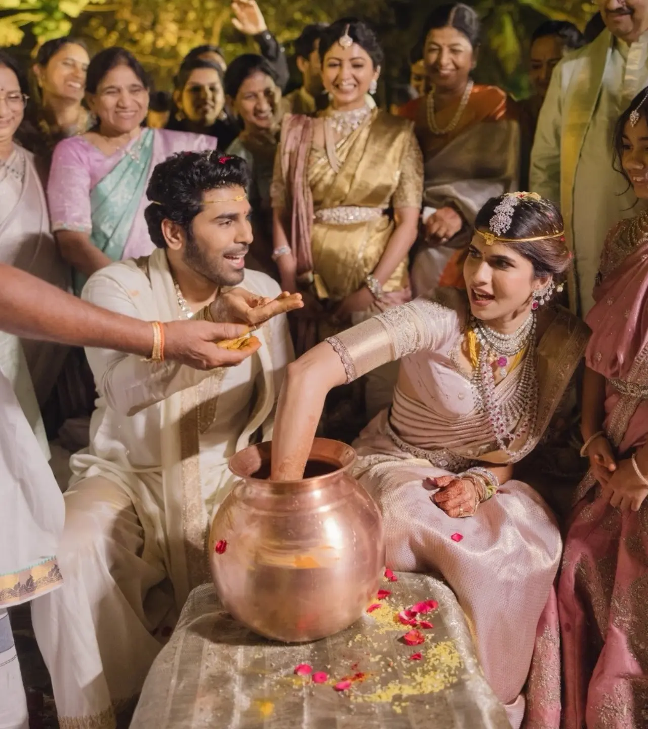 She met Sirish via mutual friends at Varun Tej and Lavanya Tripathi's wedding. That's when their ‘how I met your mother’ love story began.