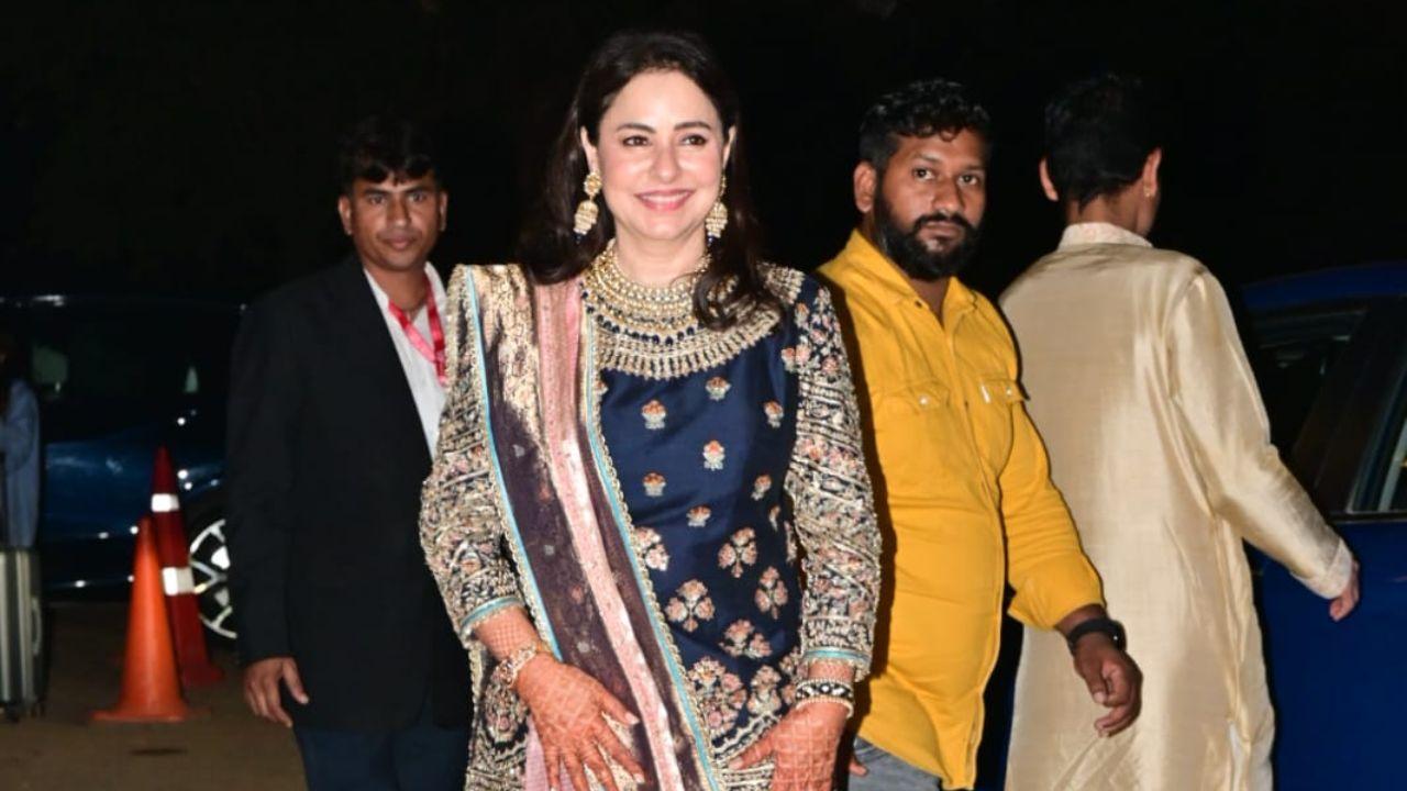 Sachin Tendulkar's wife Anjali Tendulkar. PIC/ YOGEN SHAH