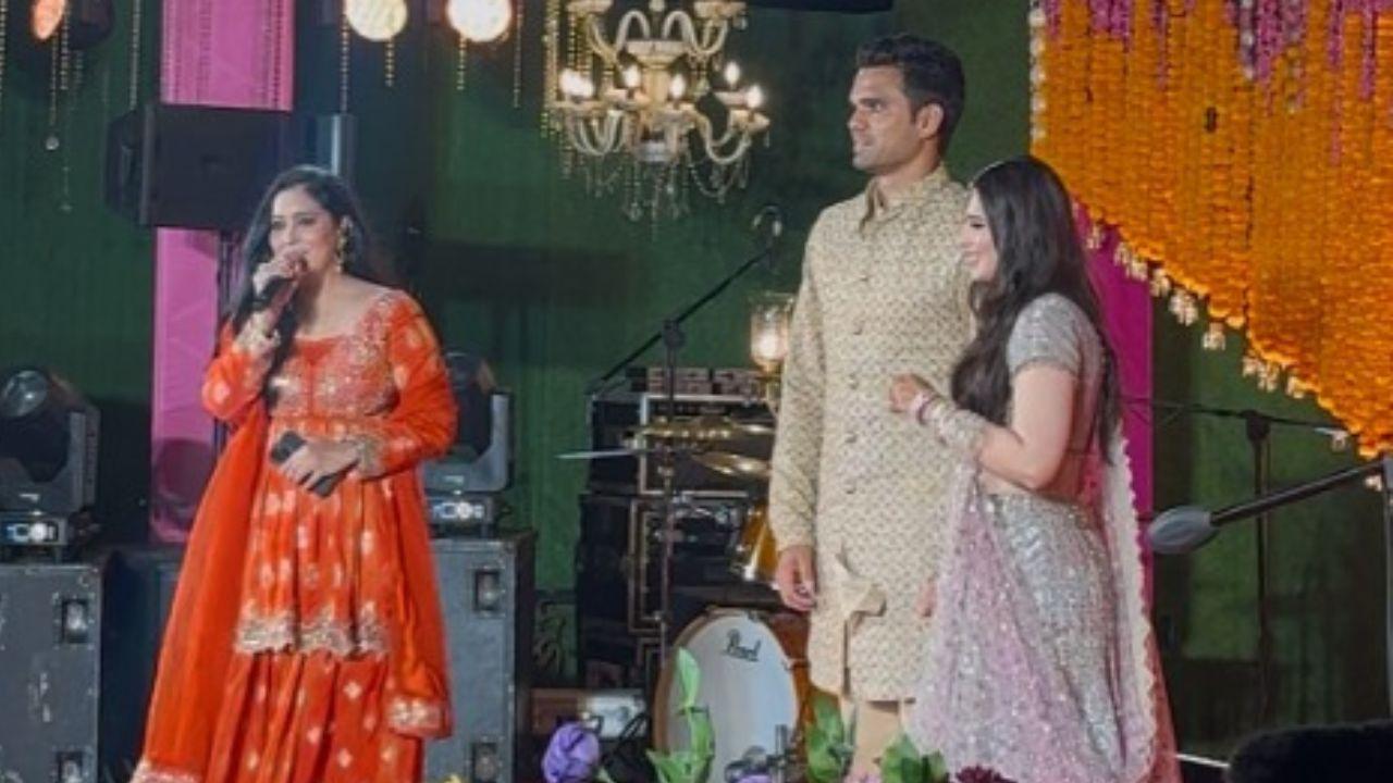 Pre-wedding festivities kick off at Arjun and Saaniya’s celebrations. PIC/ INSTAGRAM