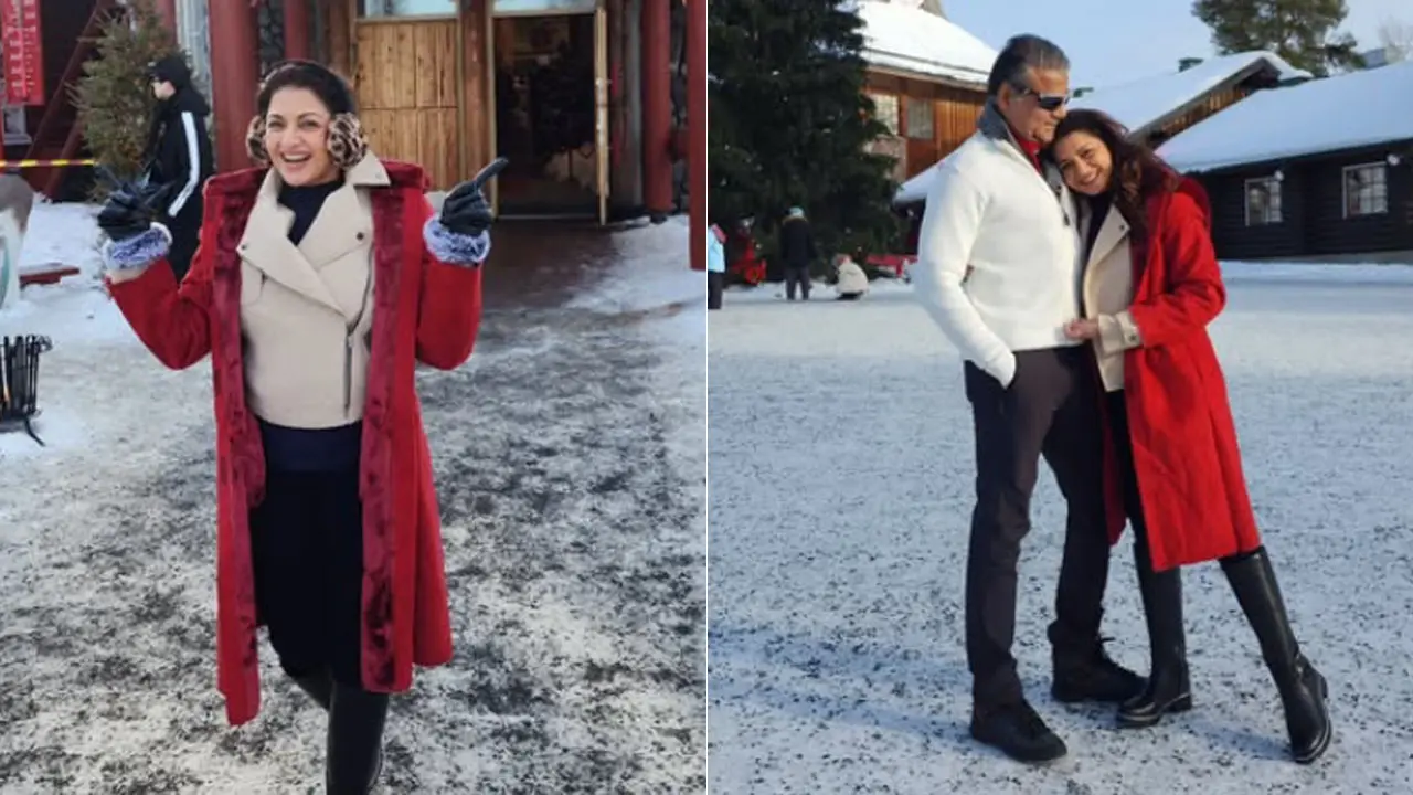 Bhagyashree swims in icy ocean at -25 degrees during Finland getaway