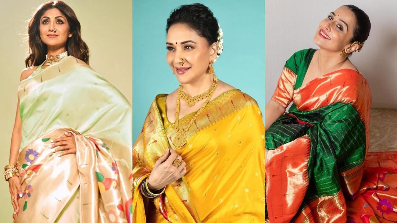 Gudi Padwa 2026: Bollywood divas redefine festive style in Paithani sarees